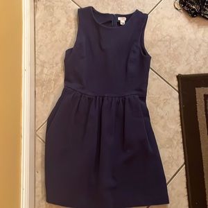 Blue jcrew dress